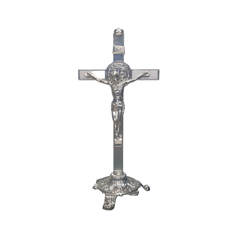 Silver Crucifix NM2 - 25cm