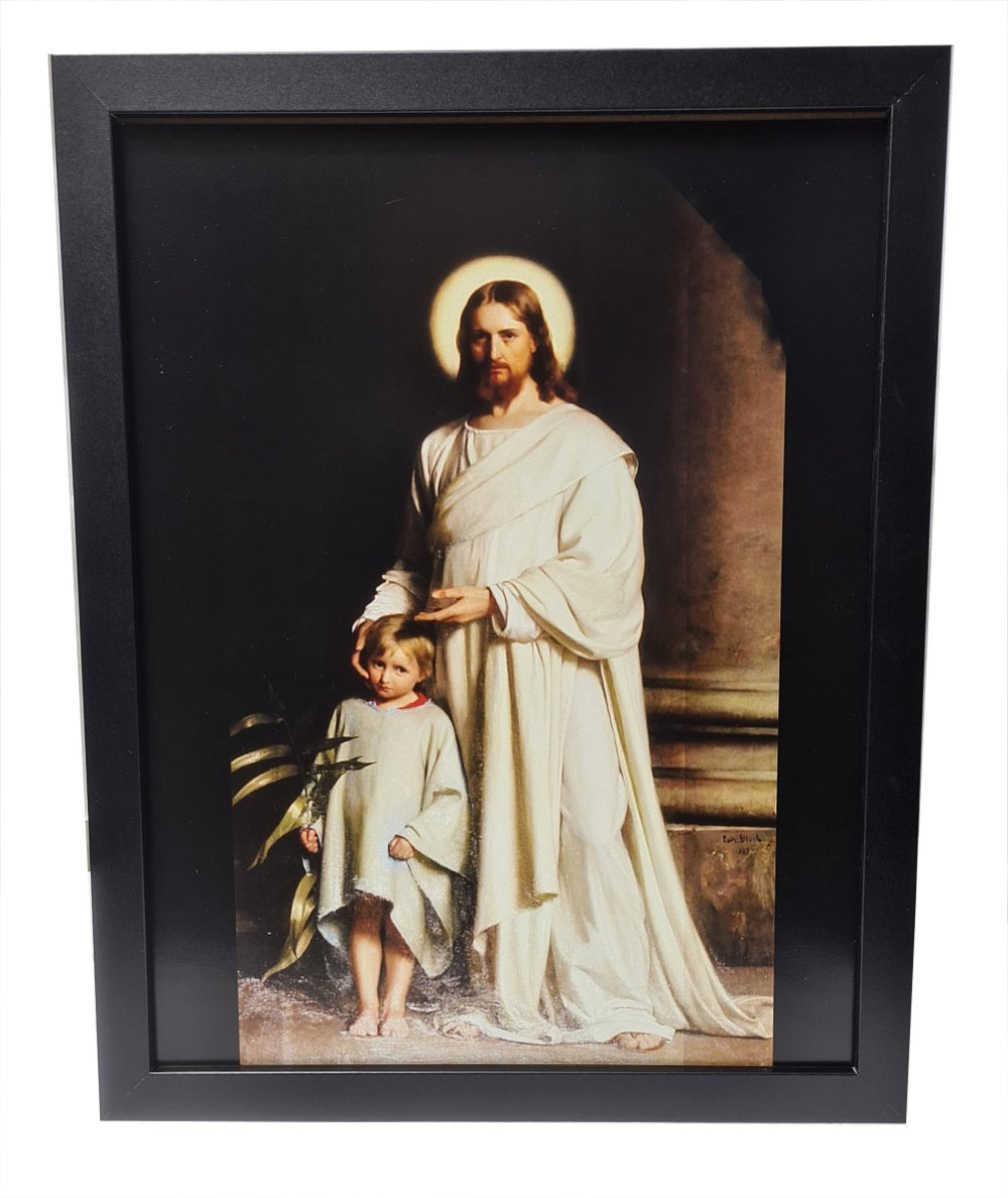 Black Timber frame 20cm x 25cm - JMJ Catholic Products#variant