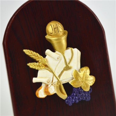 Holy Communion Plaque - JMJ Catholic Products#variant