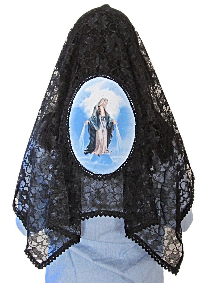 Our Lady of Grace - black (Free shipping) - JMJ Catholic Products#variant