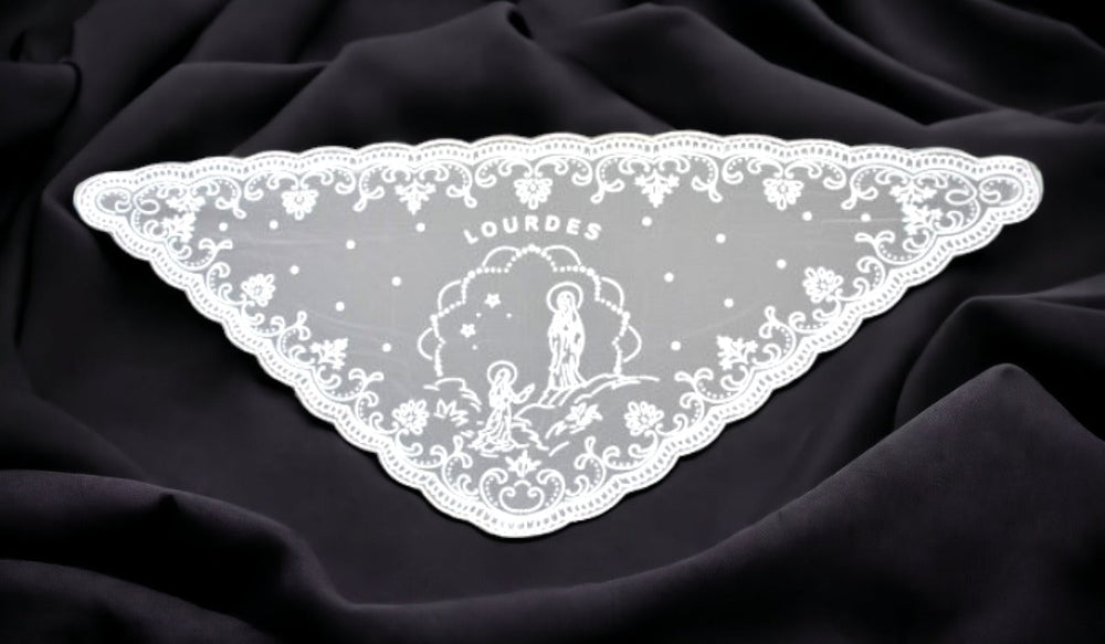 Our Lady of Lourdes - Mantilla (free shipping) - JMJ Catholic Products#variant