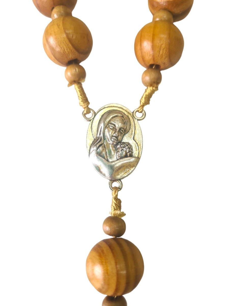 Our Lady - Wall Rosary Round beads - JMJ Catholic Products#variant
