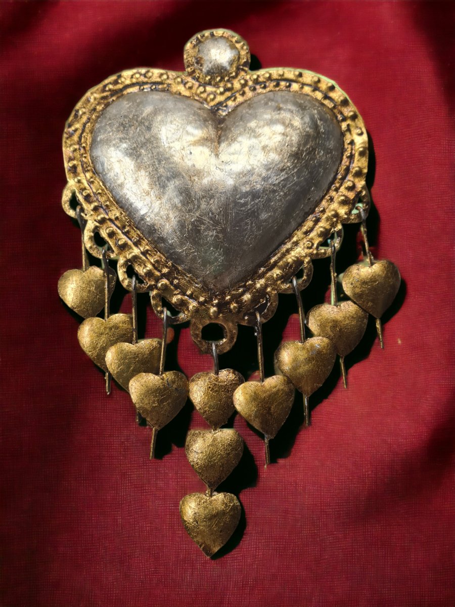 Tin Hearts - wall hanging - JMJ Catholic Products#variant