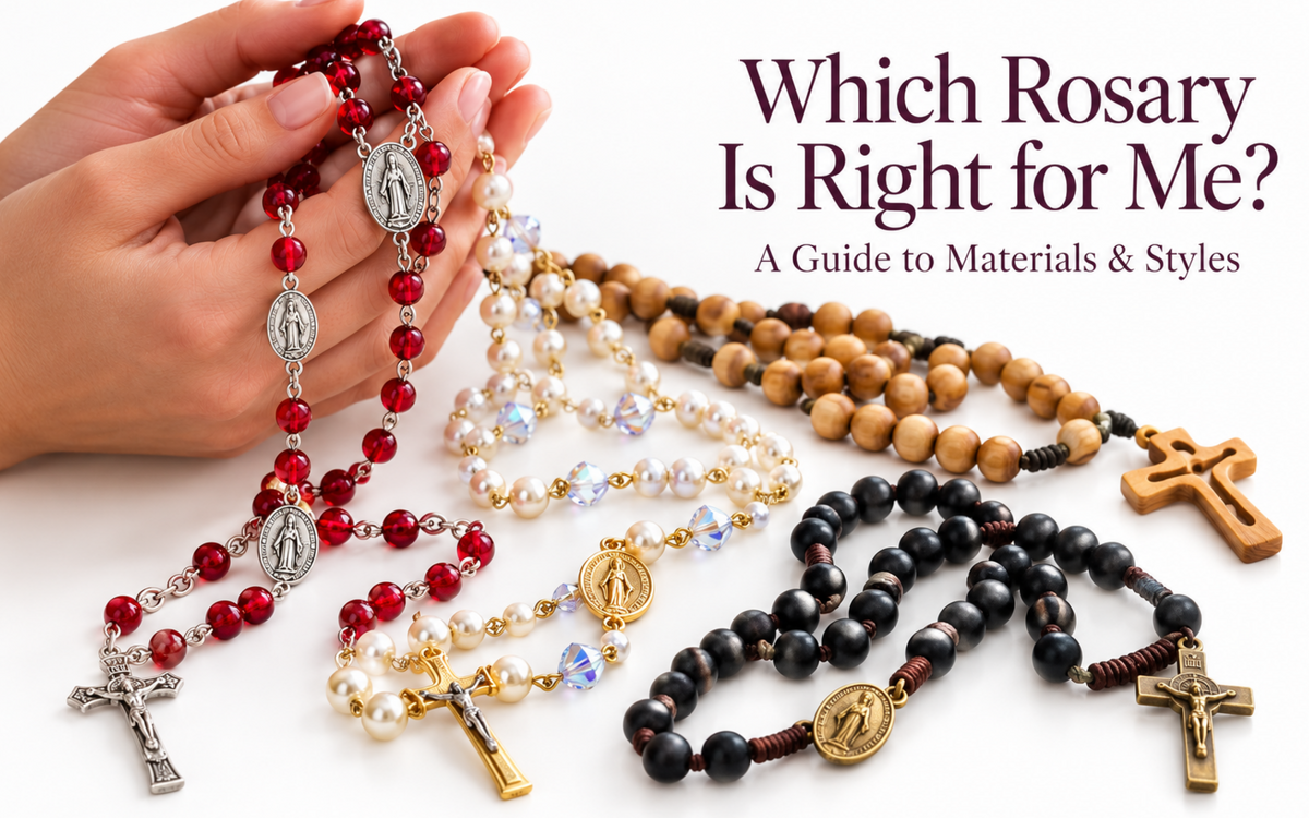 Which Rosary Is Right for Me? A Guide to Materials & Styles