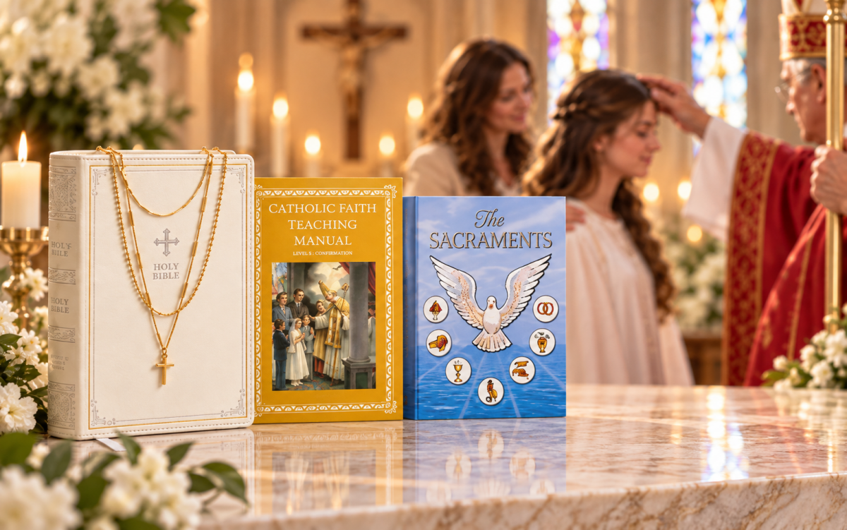 Understanding the Sacrament of Confirmation: What Every Catholic Family Should Know - JMJ Catholic Products