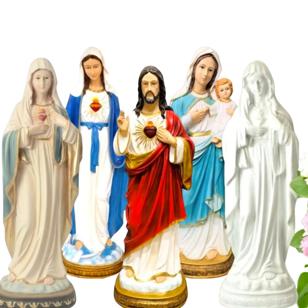 Catholic Outdoor Statues and Religious Figures for Garden and Prayer Spaces