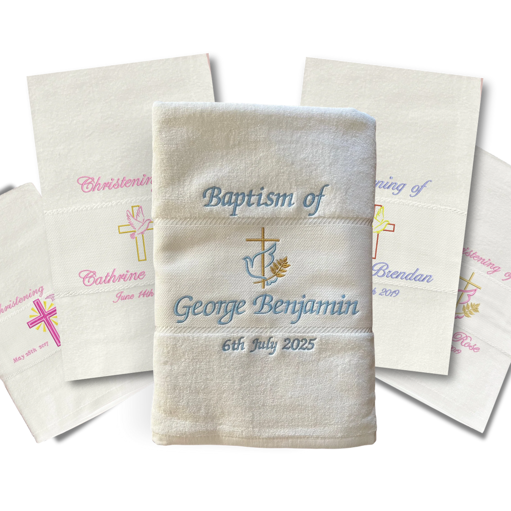 Christening towels