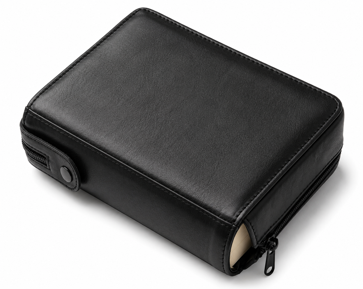 Premium Genuine Leather Breviary Missal Cover – Classic Plain Design