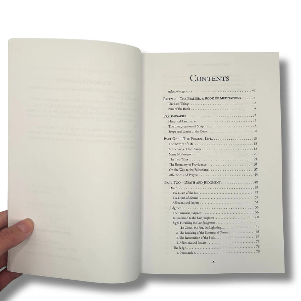 The Last Things in the Psalms