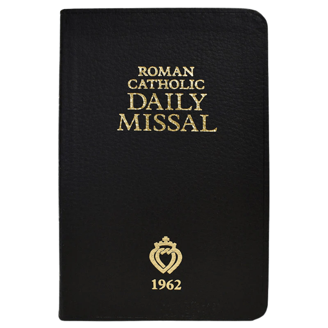 1962 Roman Catholic Daily Missal – Premium Genuine Leather Edition with Presentation Box