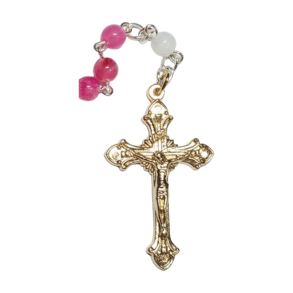 " St Therese of Lisieux "  Rosary (Free Shipping)