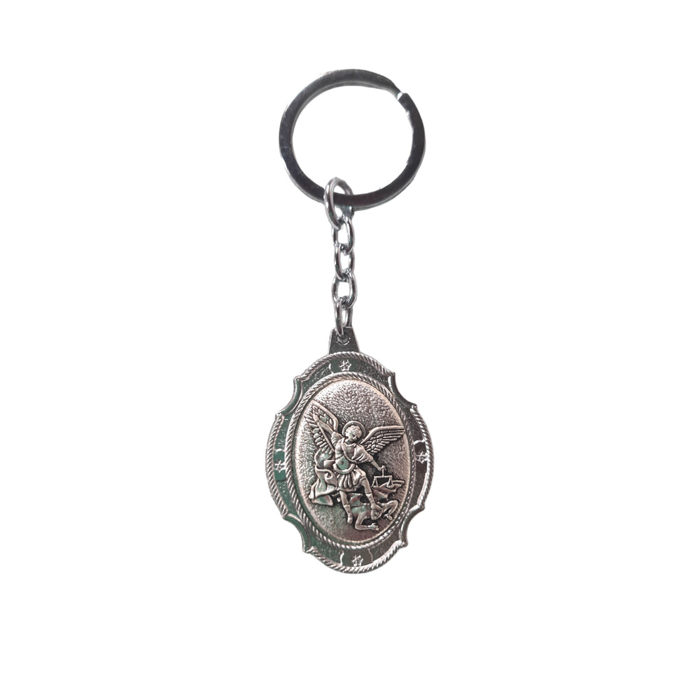 St Michael Archangel key ring  (free shipping)