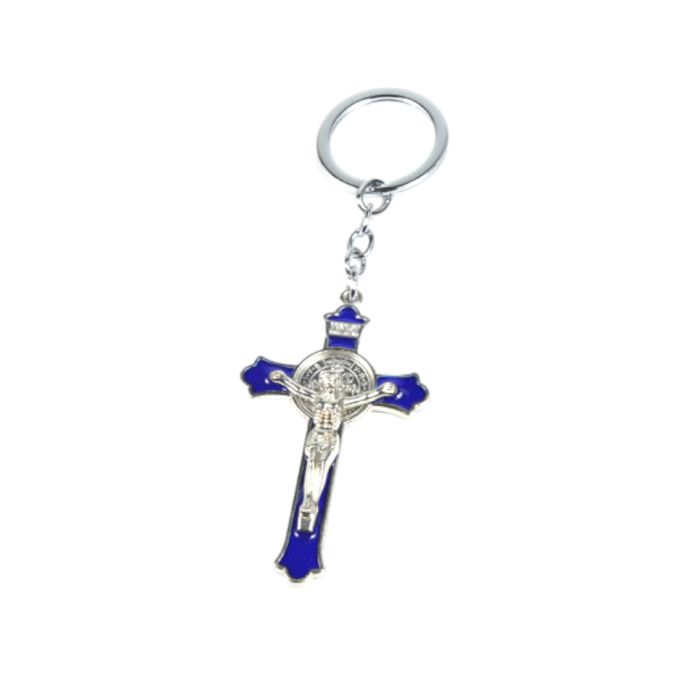 Our Lord Crucifix blue  (free shipping)