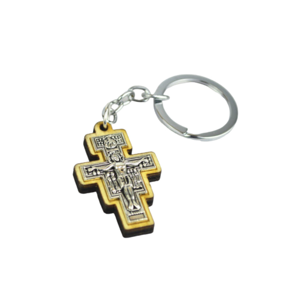 Icon Crucifix key ring  (free shipping)