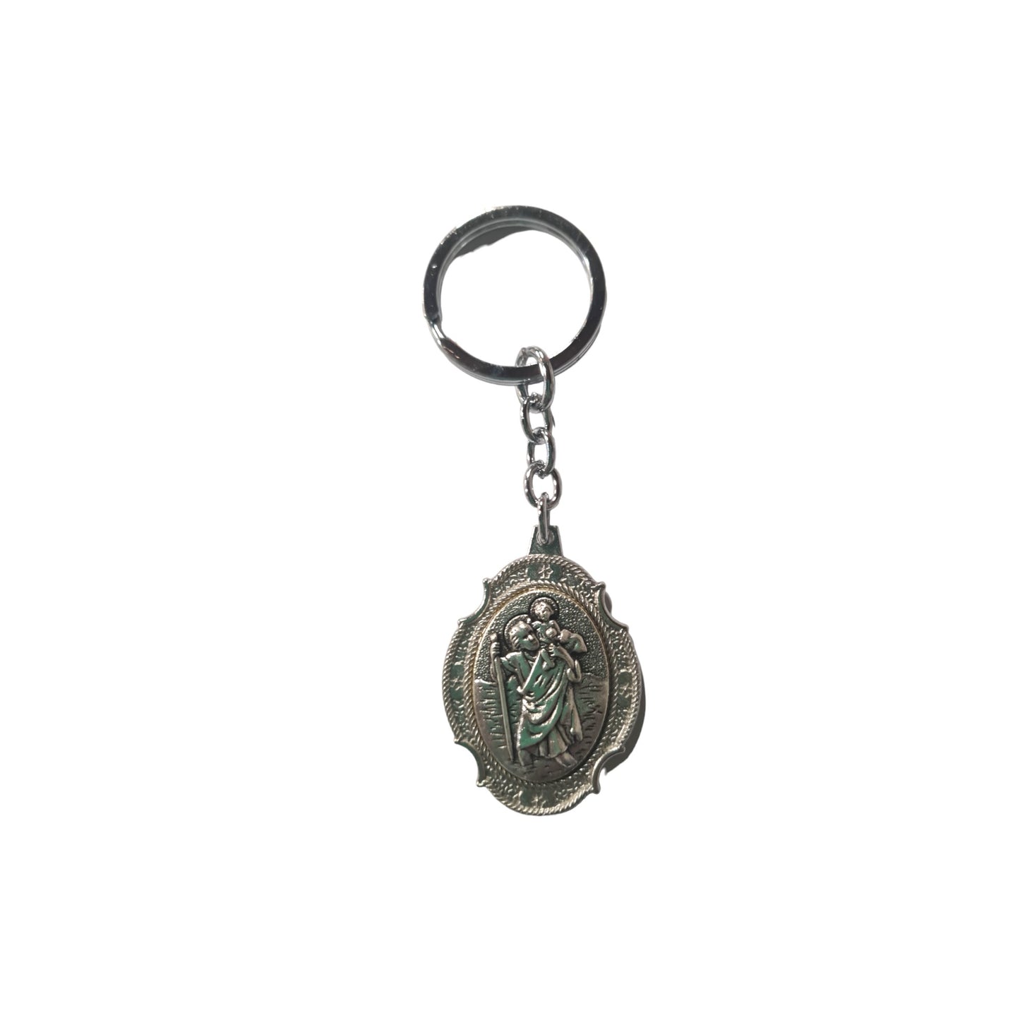 St Christopher Key ring