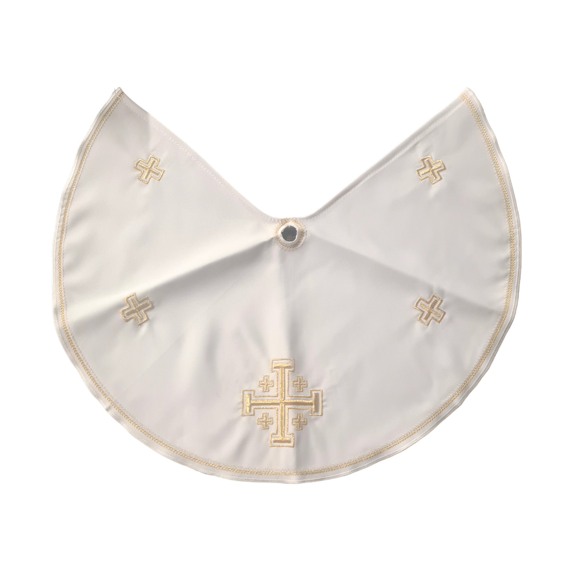 Ciborium Veil – Crucifix (Stain-Resistant Fabric | 53 cm Length)