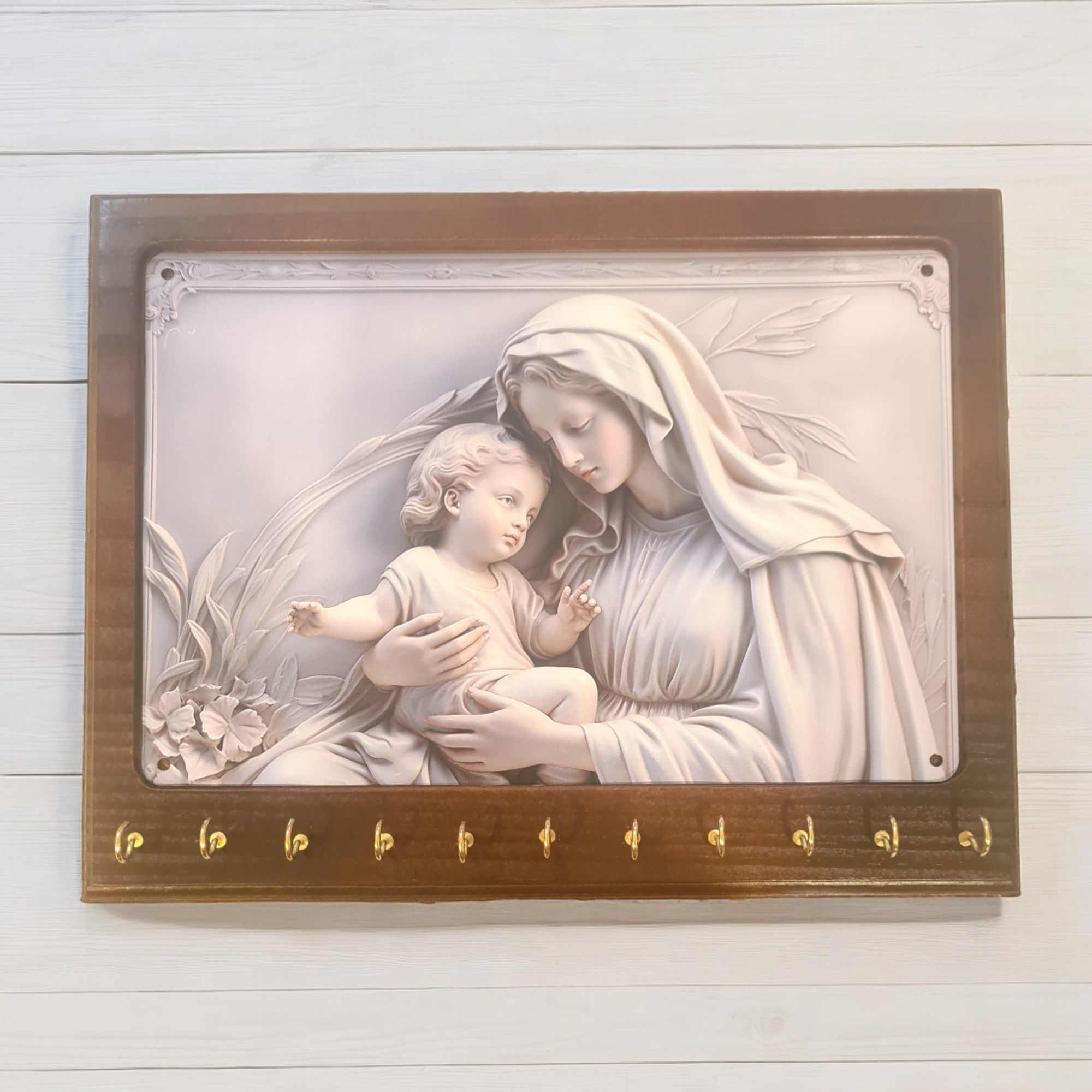 Mother and Child Rosary Holder – JMJ Catholic Products