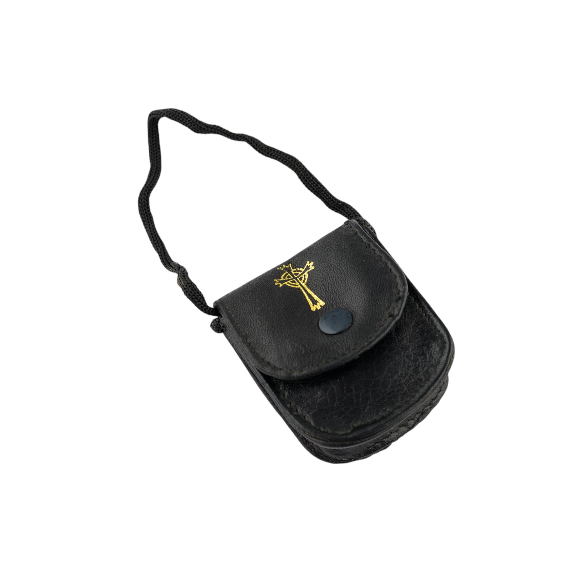 Small Leather Burse with gusset