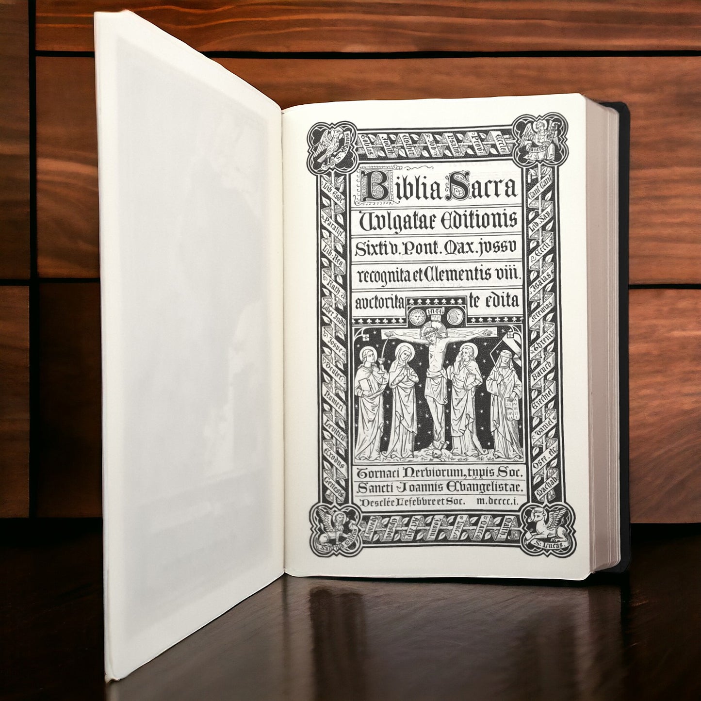 The Latin Vulgate Bible according to the "Clementine" edition