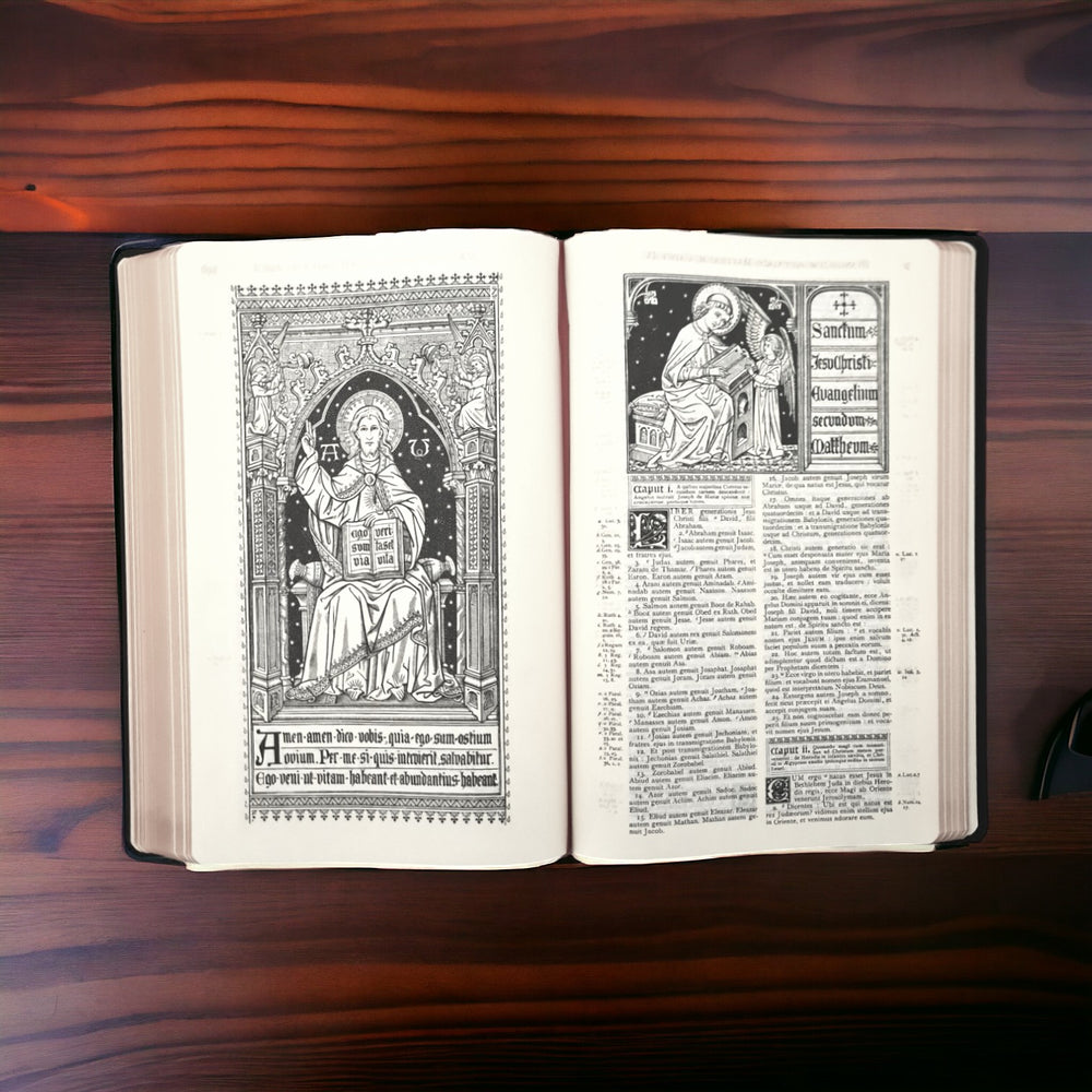 The Latin Vulgate Bible according to the "Clementine" edition