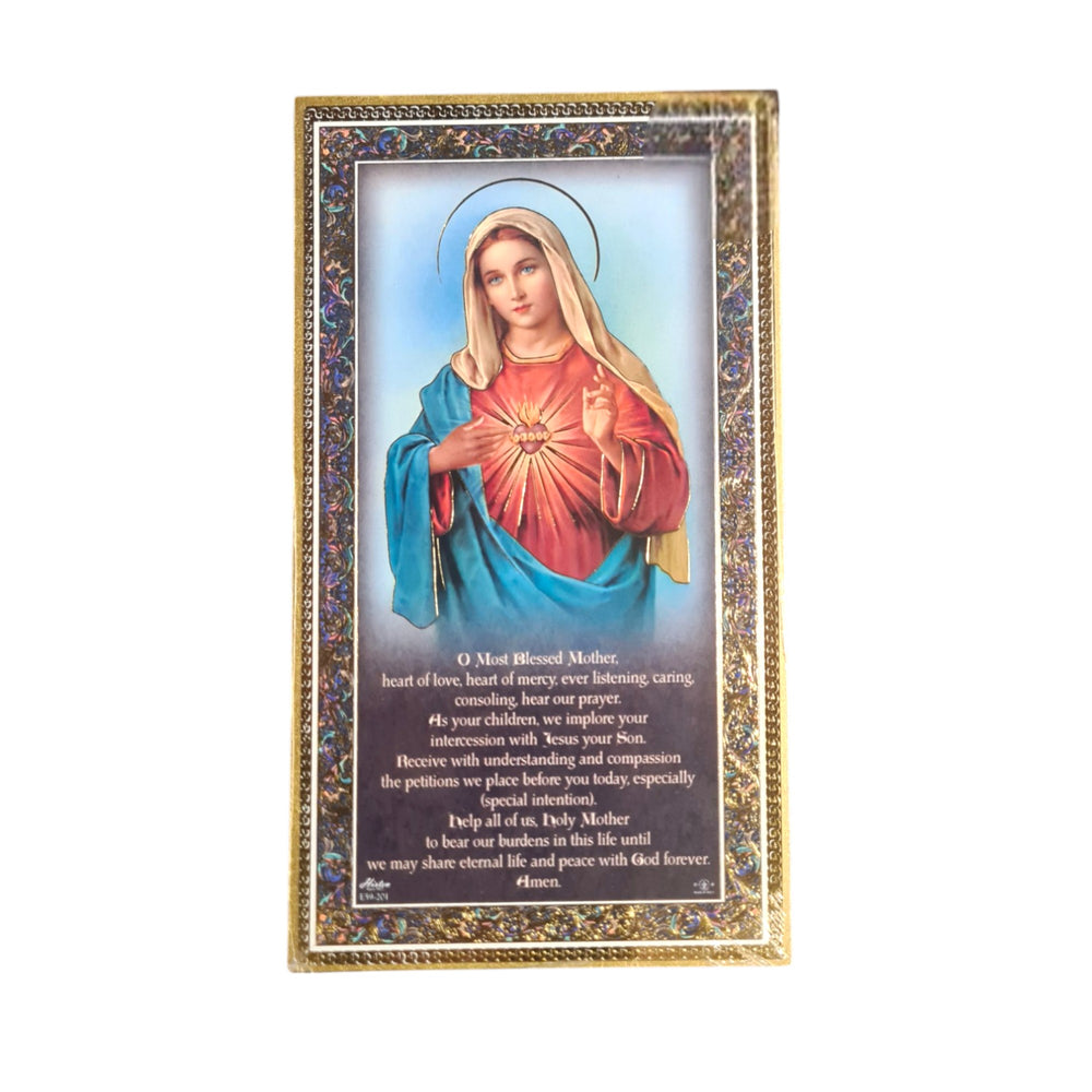 O Blessed Mother Prayer  - wood plaque