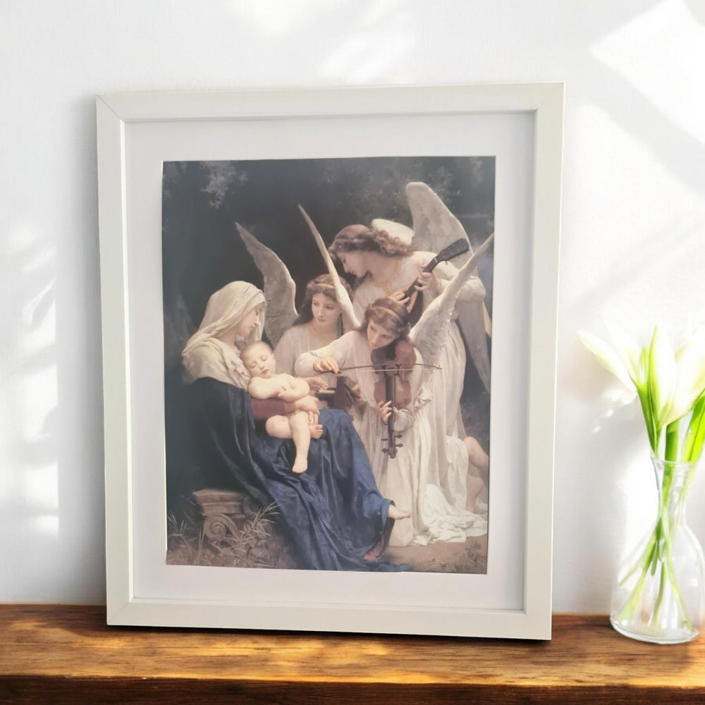 Song of Angels- white frame