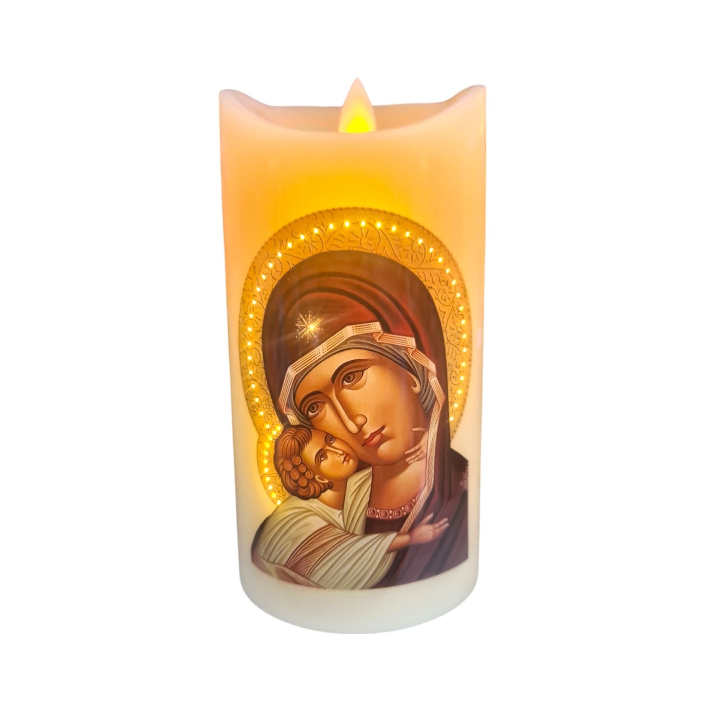 Mother and Child LED Candle with USB