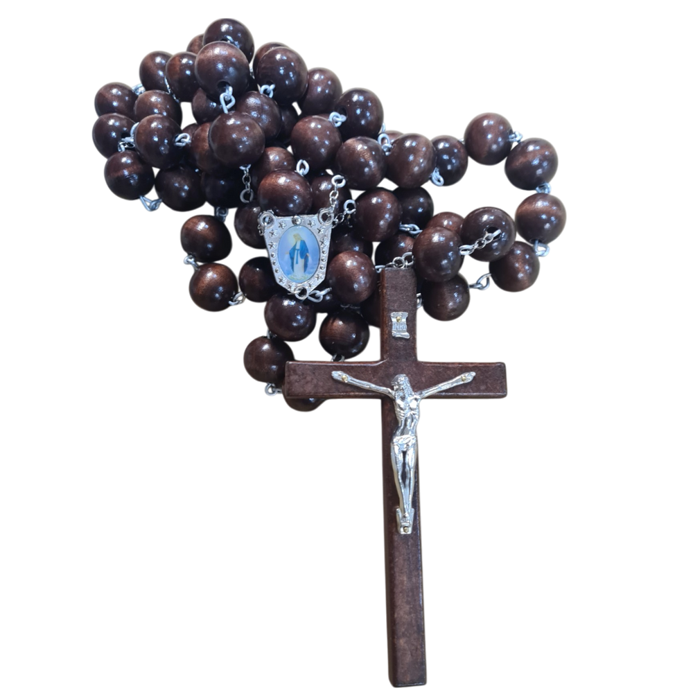 Our Lady of Grace - Big Wall wooden Rosary