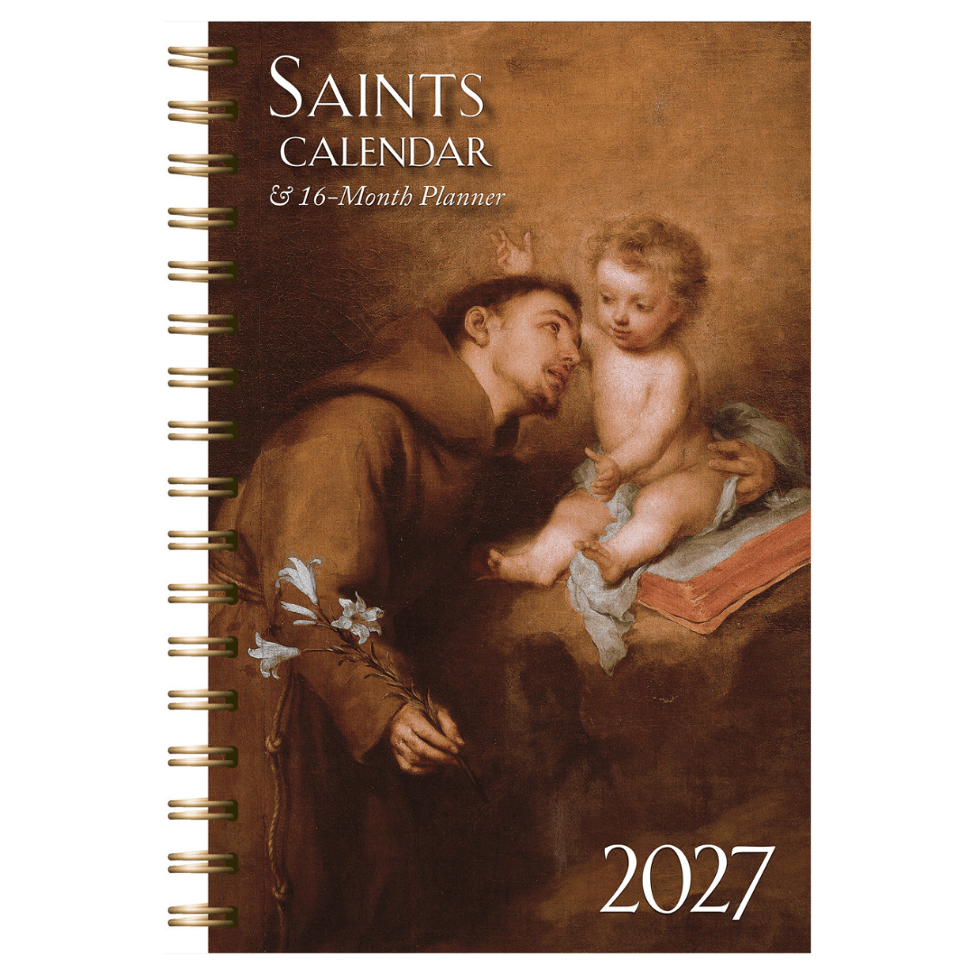 2027 Saints Calendar and Planner