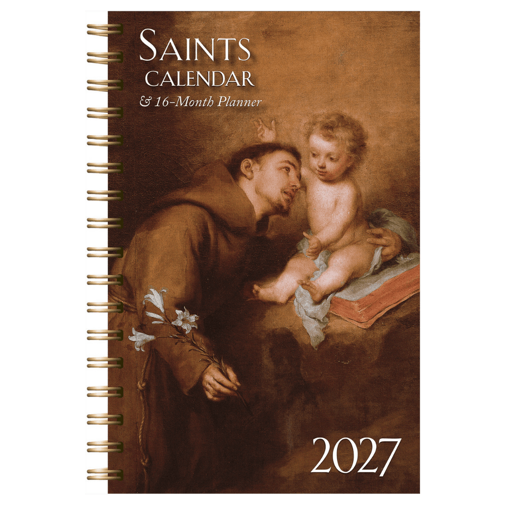 2027 Saints Calendar and Planner - JMJ Catholic Productsvariant