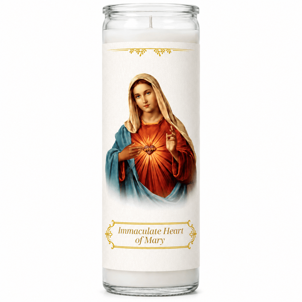 7-Day Immaculate Heart of Mary Devotional Candle - JMJ Catholic Products#variant