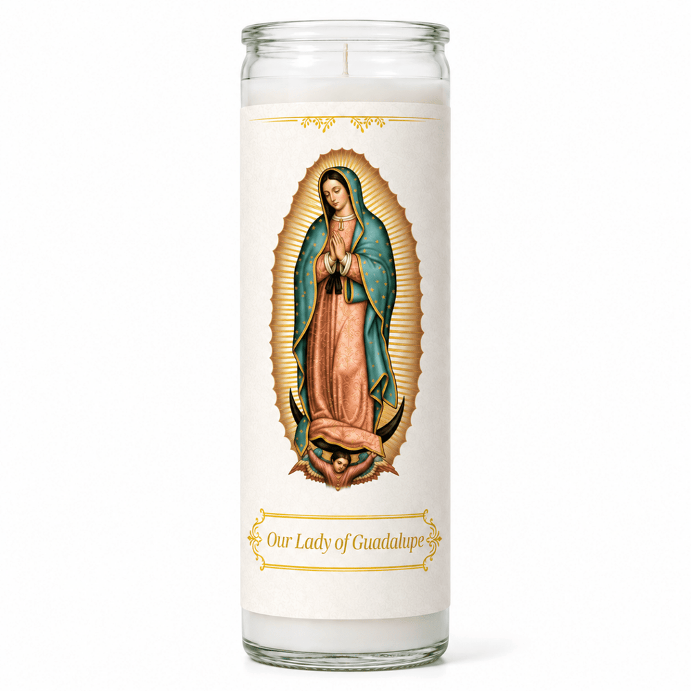 7-Day Our Lady of Guadalupe Devotional Candle - JMJ Catholic Products#variant