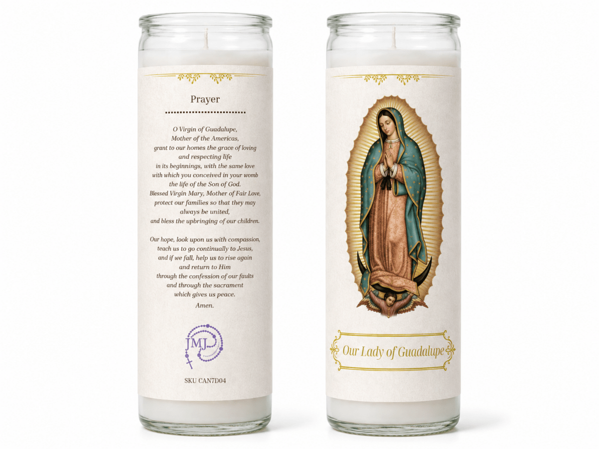7-Day Our Lady of Guadalupe Devotional Candle