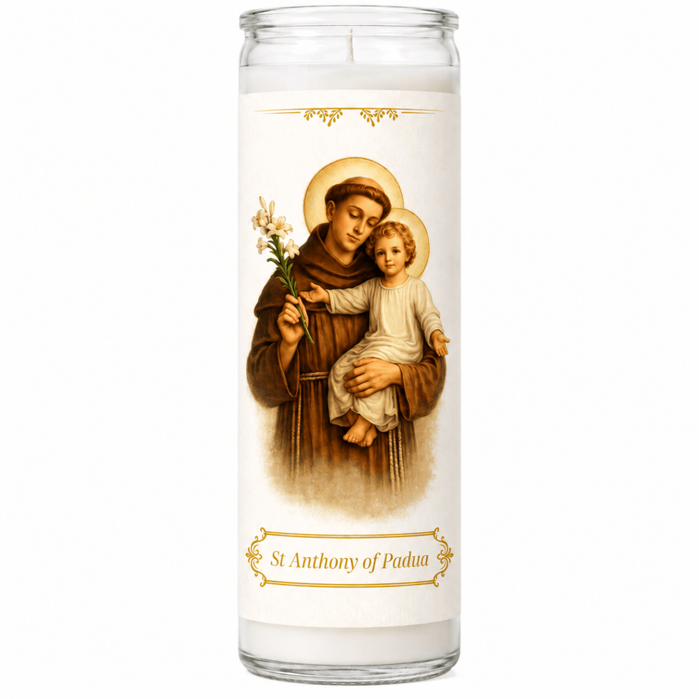 7-Day St Anthony of Padua Devotional Candle - JMJ Catholic Products#variant