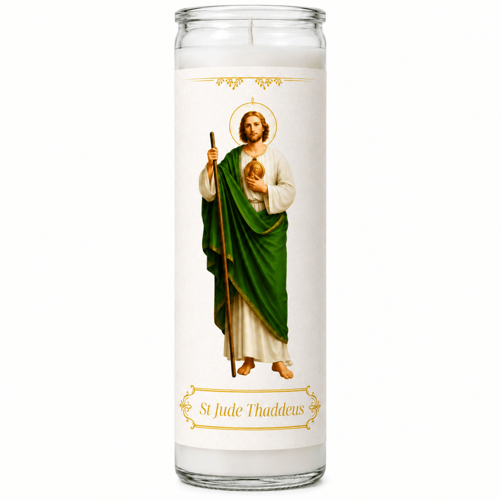 7-Day St Jude Thaddeus Devotional Candle - JMJ Catholic Products#variant