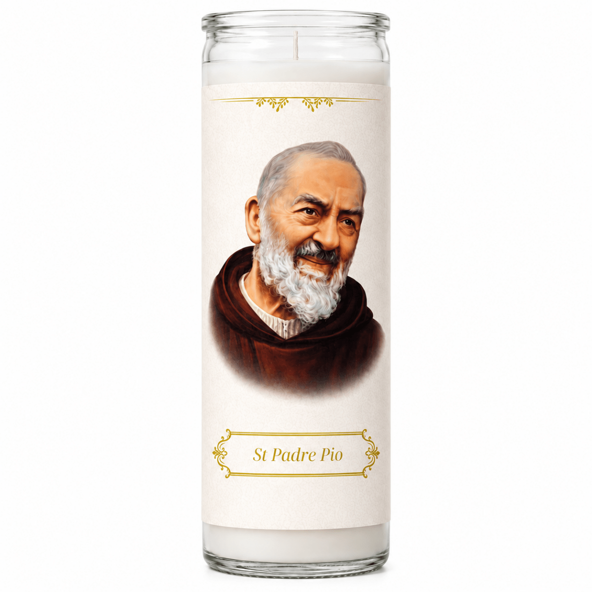 7-Day St Padre Pio Devotional Candle - JMJ Catholic Products#variant