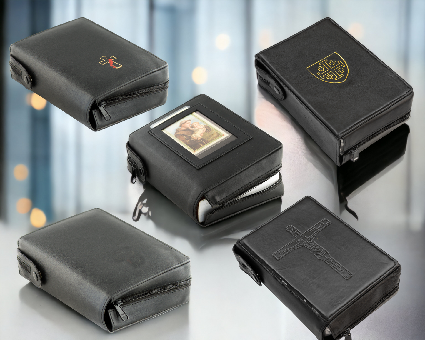 Leather Breviary Missal cover - plain