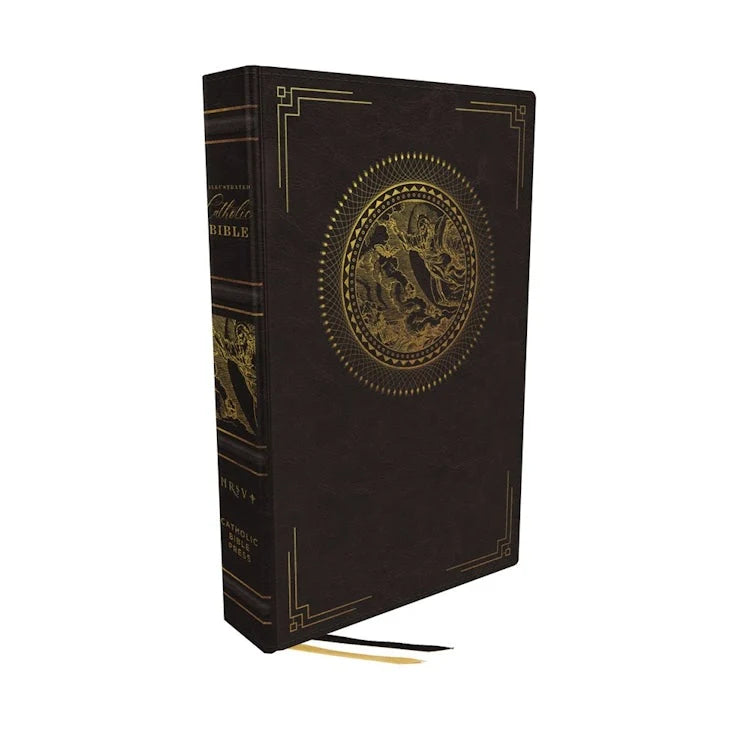 NRSVCE Illustrated Catholic Bible, Comfort Print: Holy Bible (Black)