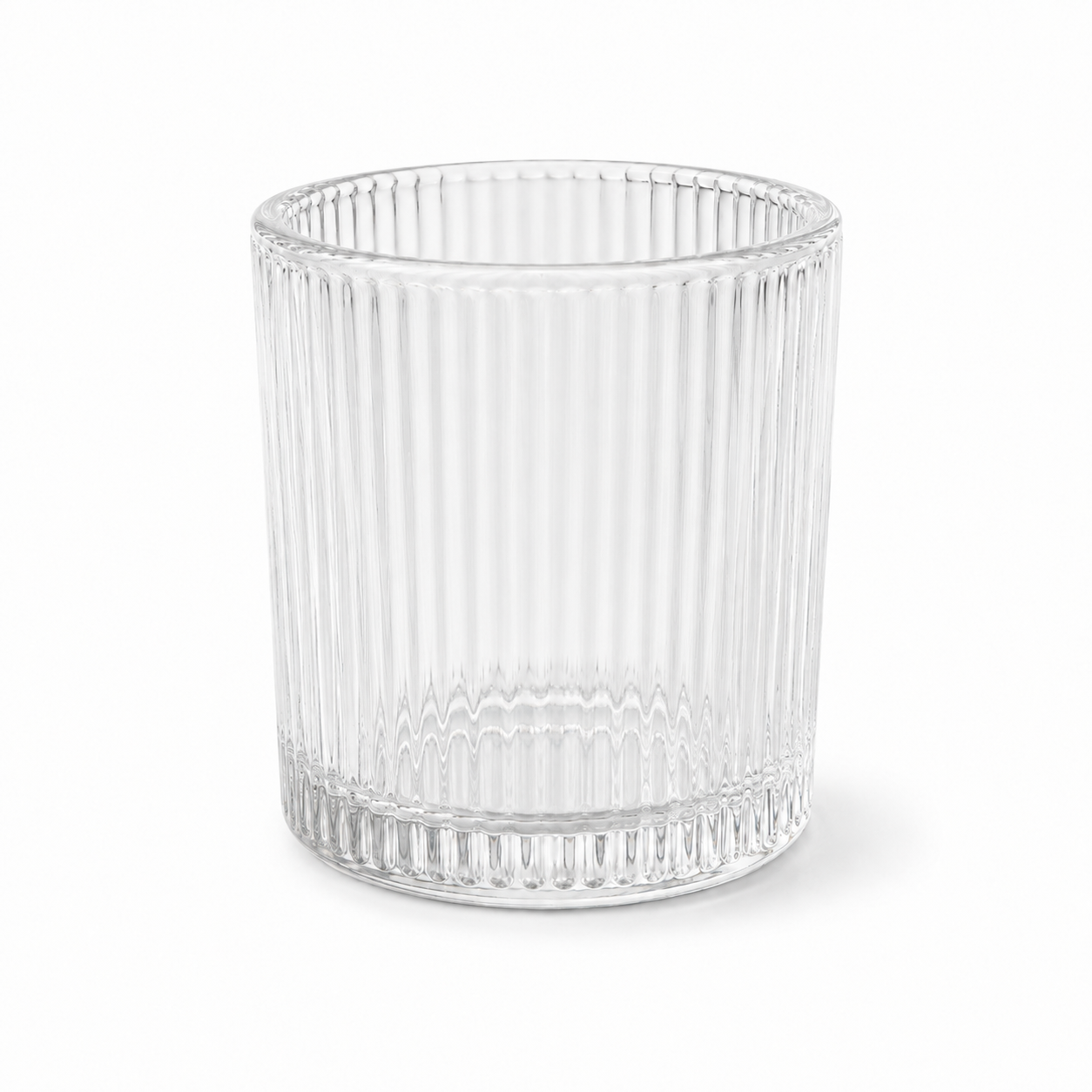 Clear Glass Holder with Warm White LED Devotional Votive Candle Set (Pack of 6)