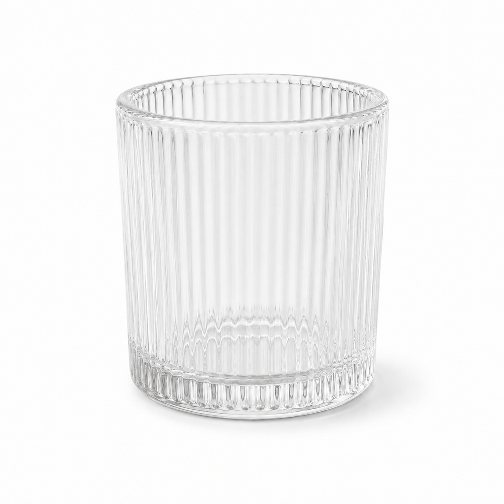 Clear Glass Holder with Warm White LED Devotional Votive Candle Set (Pack of 6)