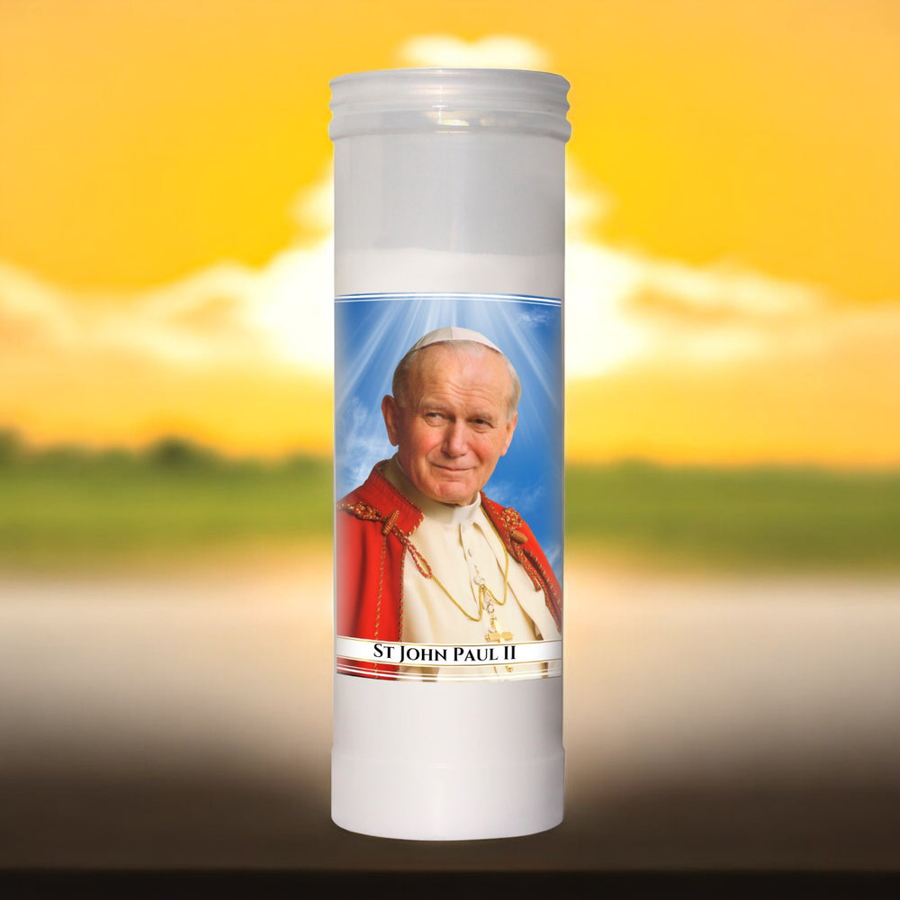 Saint John Paul 2 - 7 Day Burn Candle