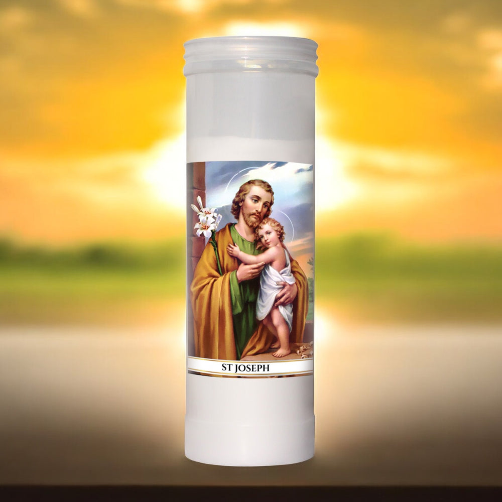 Saint Joseph - 7 Day Burn Candle