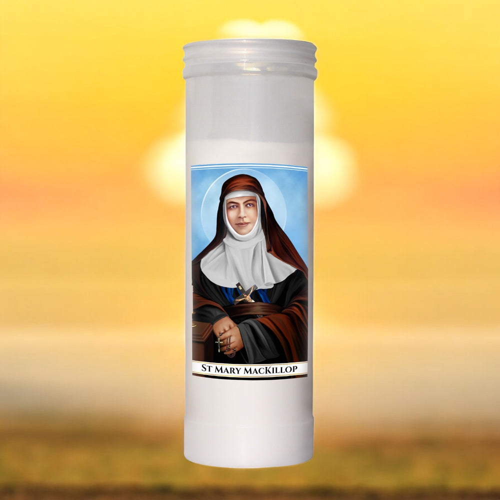 Saint Mary Mackillop  - 7 Day Burn Candle