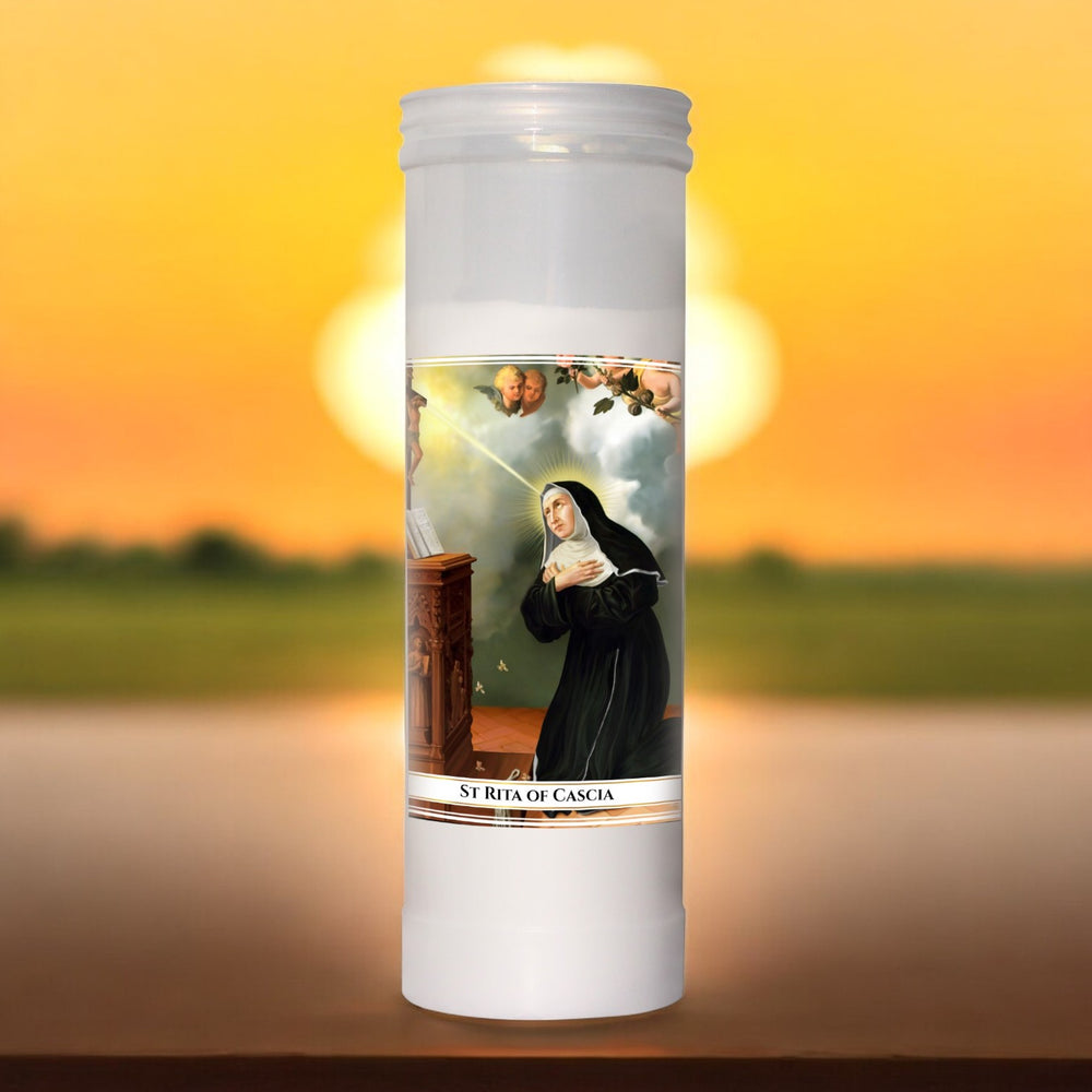 Saint Rita of Cascia - 7 Day Burn Candle