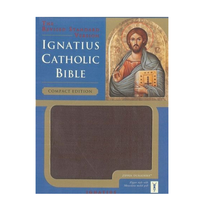 Ignatius Catholic Bible (RSV) - Compact Gift Boxed Leather Zip