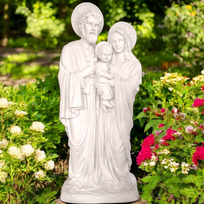 Holy Family White -102cm