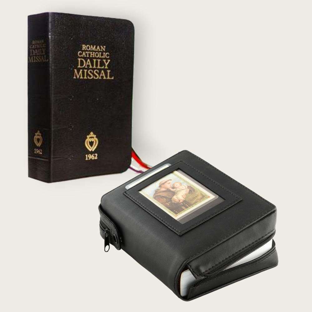 SPECIAL - Daily Missal 1962 with Leather Breviary Cover  (incl delivery)