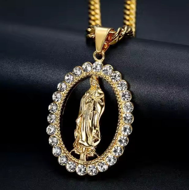 Our Lady Pendant Necklace