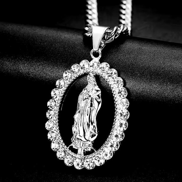 Our Lady Pendant Necklace