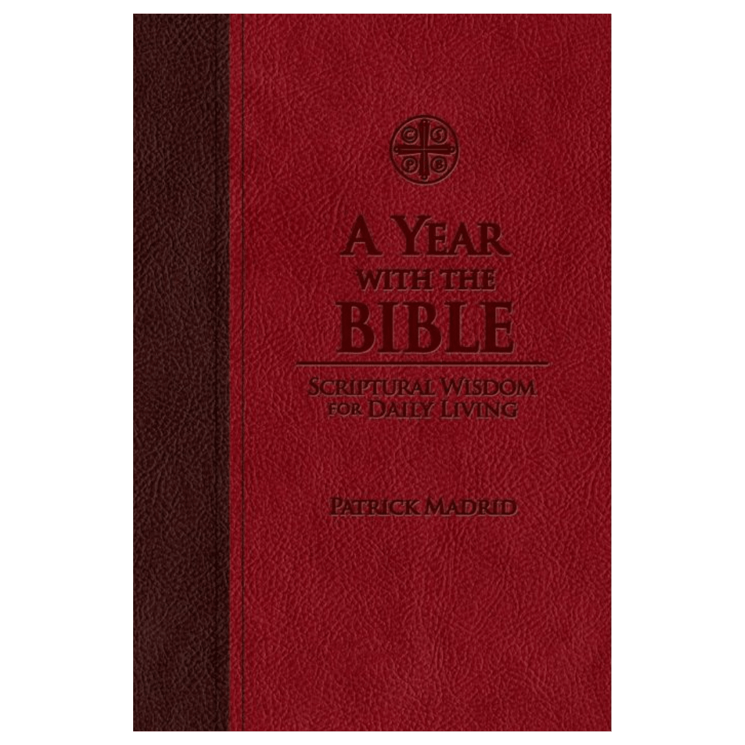 A Year with the Bible (Premium UltraSoft Cover Edition) - JMJ Catholic Productsvariant